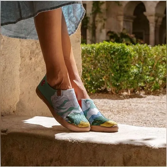 UIN Women's The National Gallery&amp;uin Collaborative Collection Shoes(Van Gogh304)