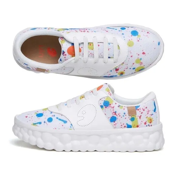 UIN Women's Sneakers Walking Casual Travel Shoes Las Ramblas- Spattering