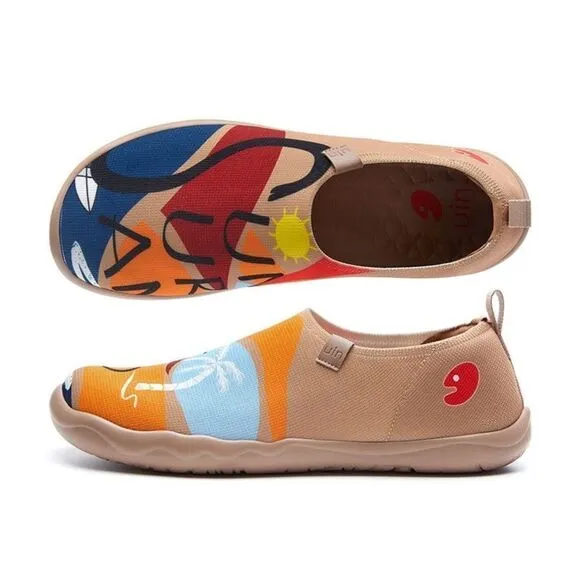 UIN Men's Shoes Slip On Casual Knit Loafers Comfort Shoes (Beach Play Toledo I)