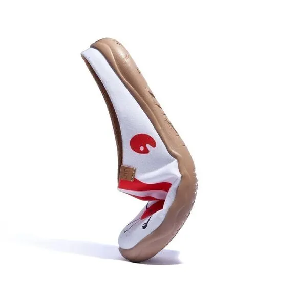 UIN Men's Slipper Comfort Mules Walking Casual Travel Shoes (Will You Say Yes 2)
