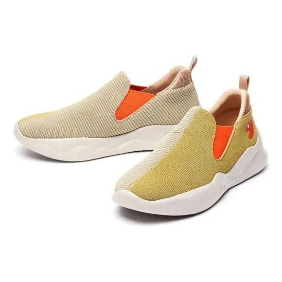 UIN Women's Sneakers Lightweight Comfy Shoes (Oxford Tan Mijas II) New No Box