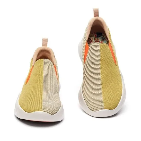 UIN Women's Sneakers Lightweight Comfy Shoes (Oxford Tan Mijas II) New No Box