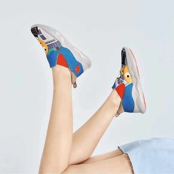 UIN Women's Sneakers Lightweight Walking Comfy Shoes(Hold That Posture Mijas II)