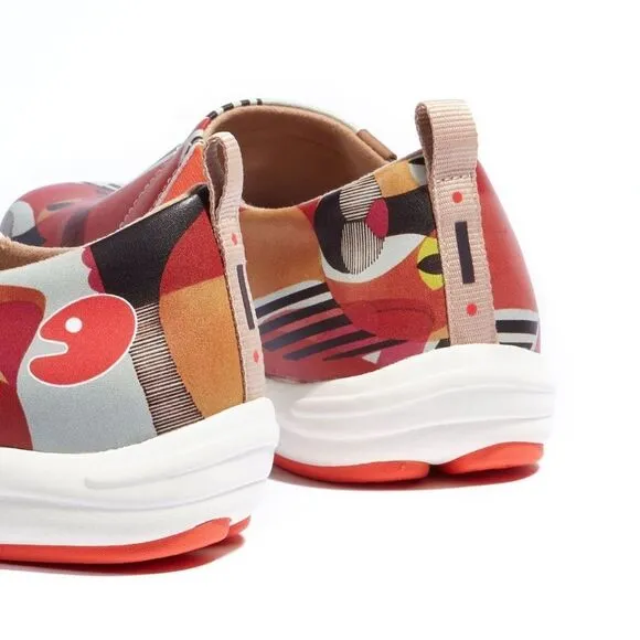 UIN Women's Walking Shoes Slip On Sneaker Toledo 8 (Tell Me What You Think)