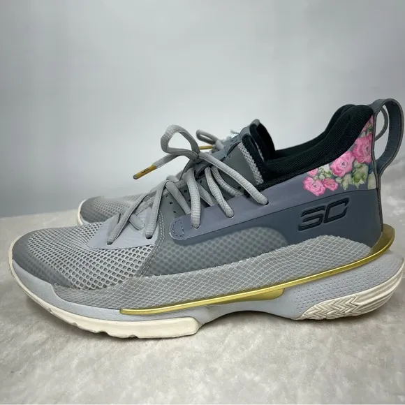 Under Armour 7y sneakers Curry 7 Chinese New Year Floral Basketball Shoes