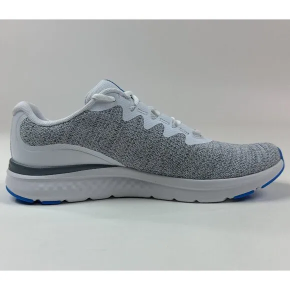 Under Armour Charged Impulse 3 Mens Knit Blue White Running Shoes 3026682-107