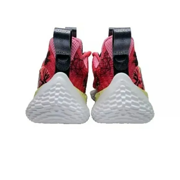 UNDER ARMOUR Curry Flow 10 Unicorn &amp; Butterfly Girl Dad Basketball Shoes 5Y RARE