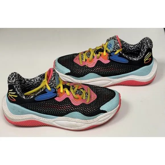 Under Armour Curry Splash Curry Jam 3028137-001 Men's Basketball Shoes Size 7.5