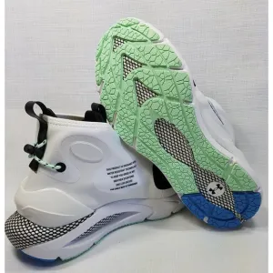 Under Armour HOVR Phantom 2 Storm Running Sock Shoes White Women SZ 10 orMen 8.5