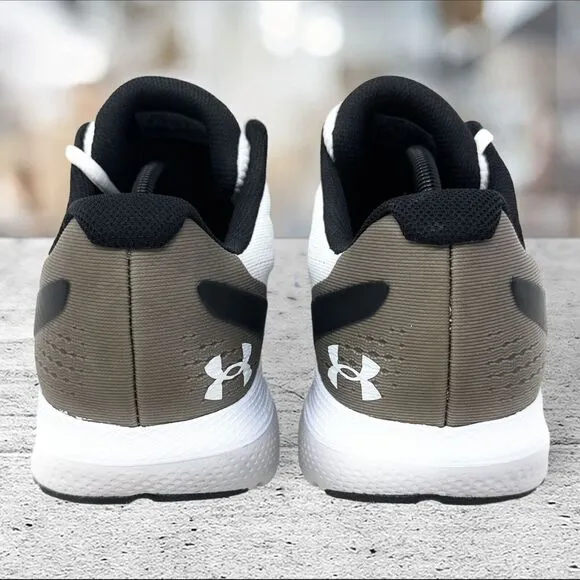 Under Armour Men's Size 13 Charged Impulse 2 Running White/Brown 3024136-100‎