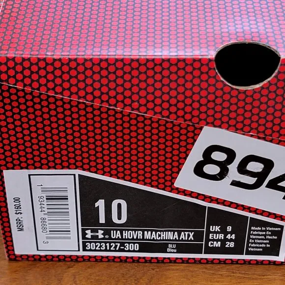 Under Armour Men's UA HOVR Machina ATX Running Shoes Size 10 Sneakers