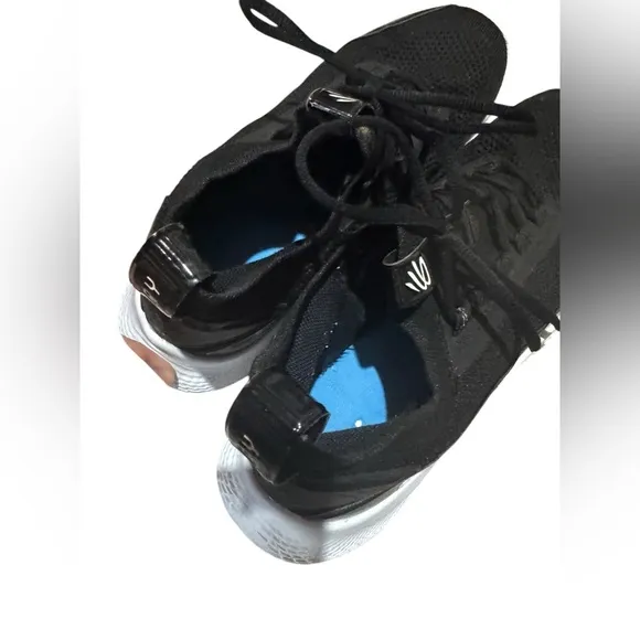 Under Armour Mens UA Team Curry M12.5 /W12 Flow Basketball Shoes Black