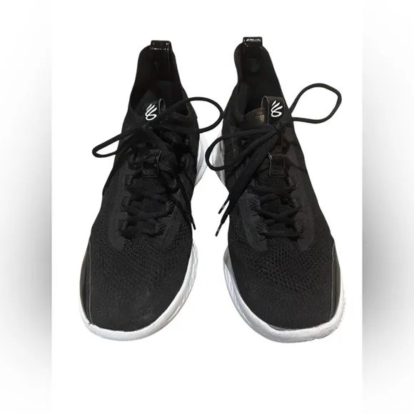 Under Armour Mens UA Team Curry M12.5 /W12 Flow Basketball Shoes Black