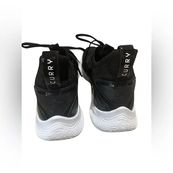 Under Armour Mens UA Team Curry M12.5 /W12 Flow Basketball Shoes Black