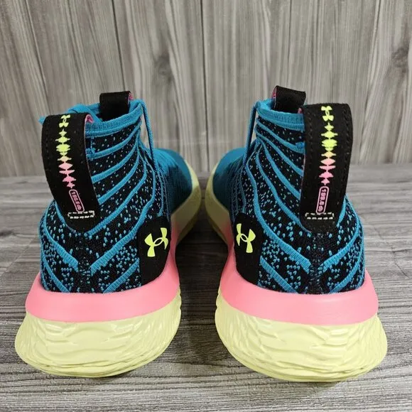 Under Armour UA FUTR X ELITE Green/Blue/Pink - 3024977-001 - Men's Size 10.5