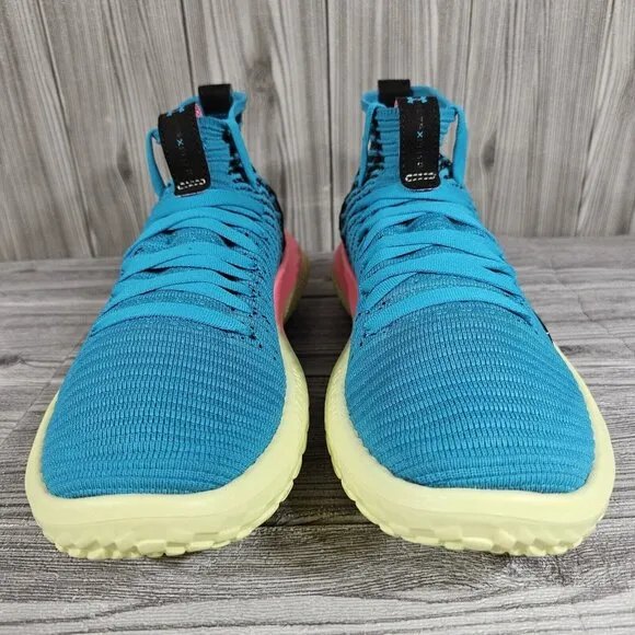 Under Armour UA FUTR X ELITE Green/Blue/Pink - 3024977-001 - Men's Size 10.5