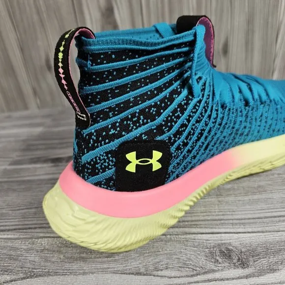 Under Armour UA FUTR X ELITE Green/Blue/Pink - 3024977-001 - Men's Size 10.5