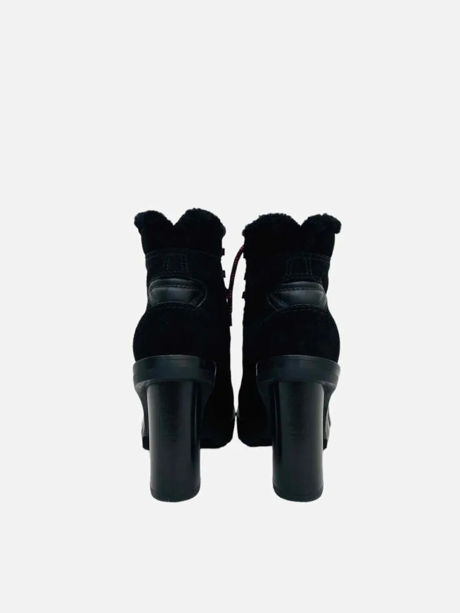 VALENTINO Trekking Black Ankle Boots 35