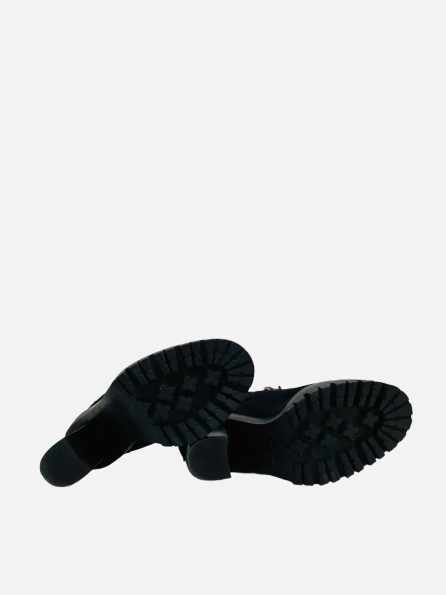 VALENTINO Trekking Black Ankle Boots 35