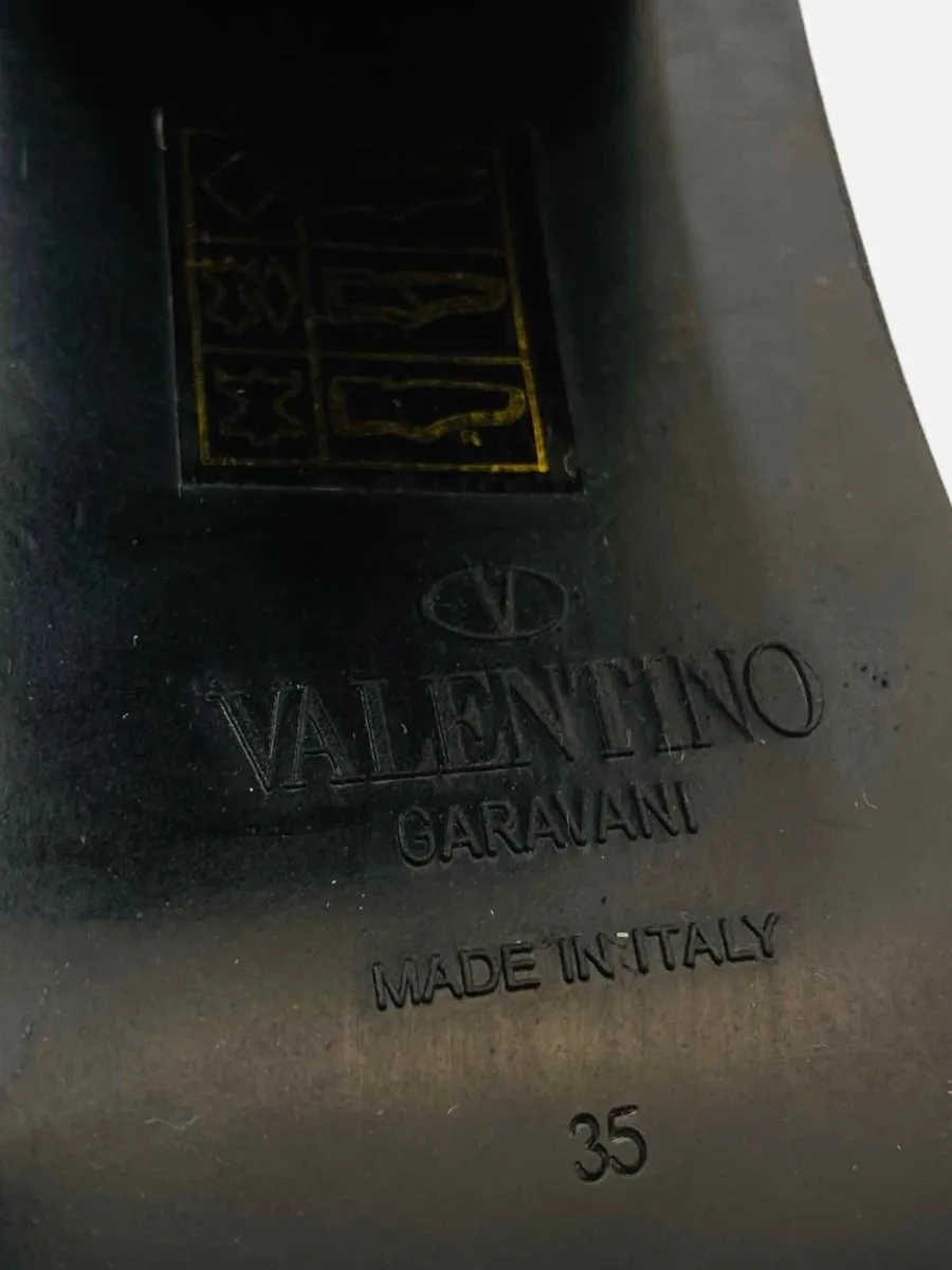 VALENTINO Trekking Black Ankle Boots 35