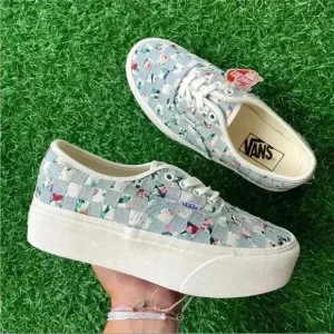 Vans Authentic Stacked Woven Floral