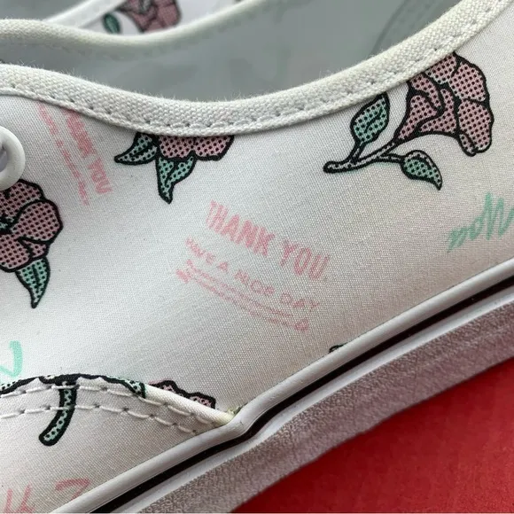Vans Authentic Thank You Floral Womens Various Sizes