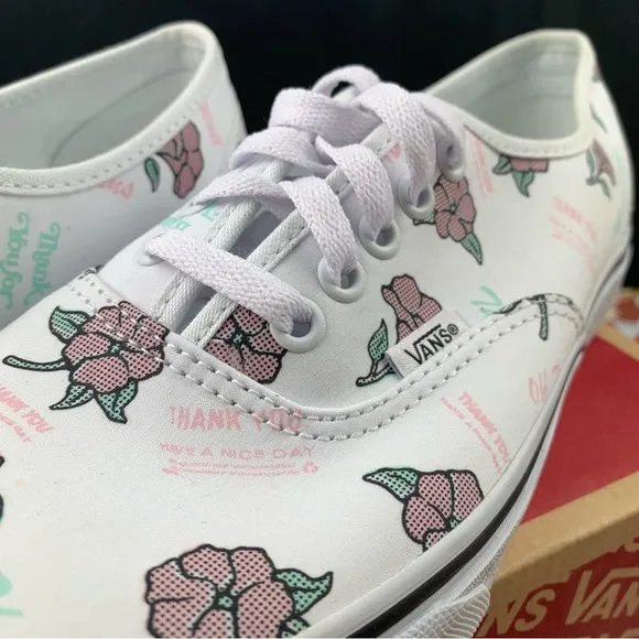 Vans Authentic Thank You Floral Womens Various Sizes