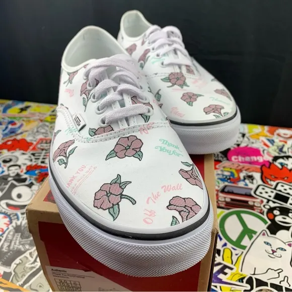 Vans Authentic Thank You Floral Womens Various Sizes