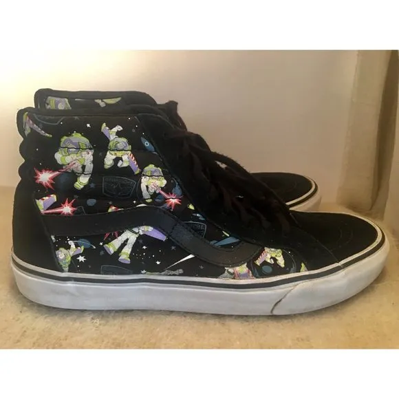 VANS Disney Toy Story Pixar Buzz Lightyear Space Rangers Shoes  Men Sz US 11.5