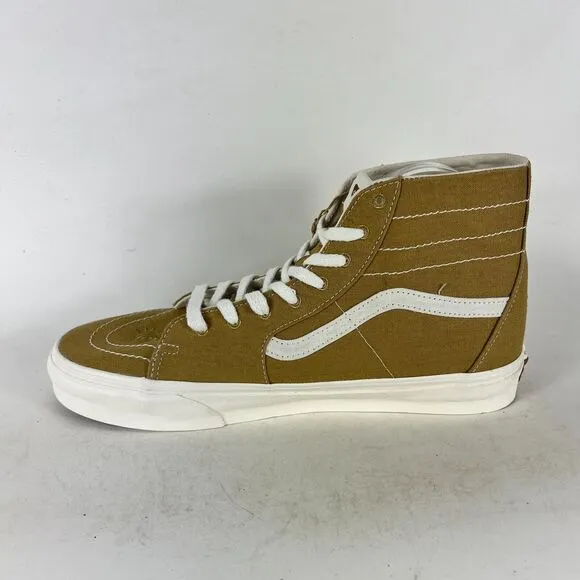 VANS Eco Theory SK8-Hi Tapered Sneakers Men's 12 Mustard Gold High-Top Shoes