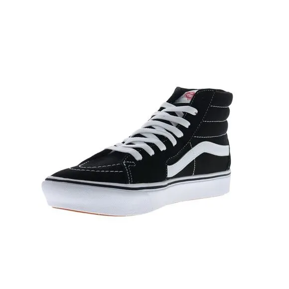 Vans Mens Comfycush Sk8-HI Black Shoes (NWT)