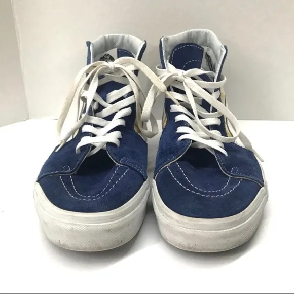 Vans Mens Sk8-Hi BMX True Blue Yellow‎ Checkerboard