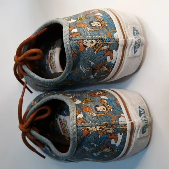Van's Size 8.5 Shoes Women's X Disney Toy Story Authentic Sheriff Woody …
