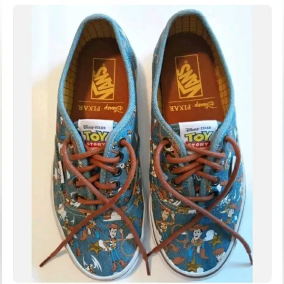 Van's Size 8.5 Shoes Women's X Disney Toy Story Authentic Sheriff Woody …