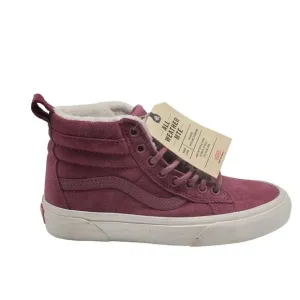 Vans Sk8-Hi Mte Suede Sneaker Shoes In Dry Rose Womens Size 5