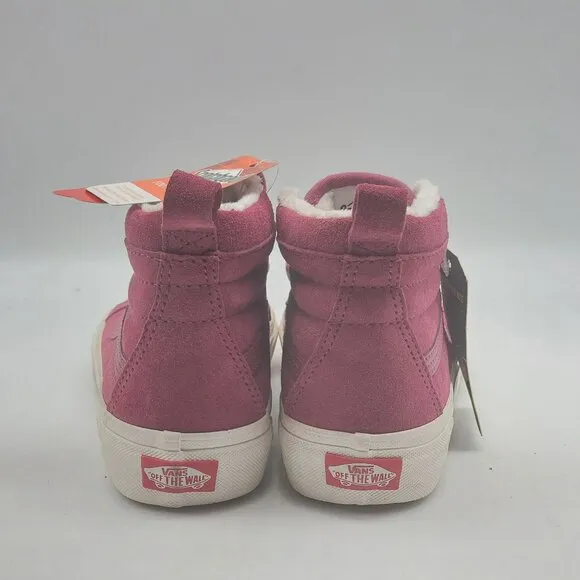 Vans Sk8-Hi Mte Suede Sneaker Shoes In Dry Rose Womens Size 5
