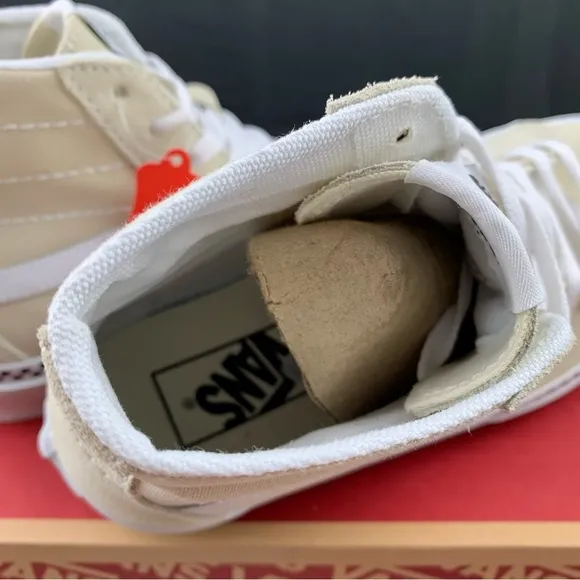 Vans Sk8-Hi Tan Checkered Tapered Women's Various Sizes