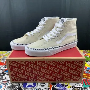 Vans Sk8-Hi Tan Checkered Tapered Women's Various Sizes