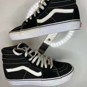 Vans SK8-Hi Old Skool High Tops Mens Size 5 Black Skateboard Shoes W6,5