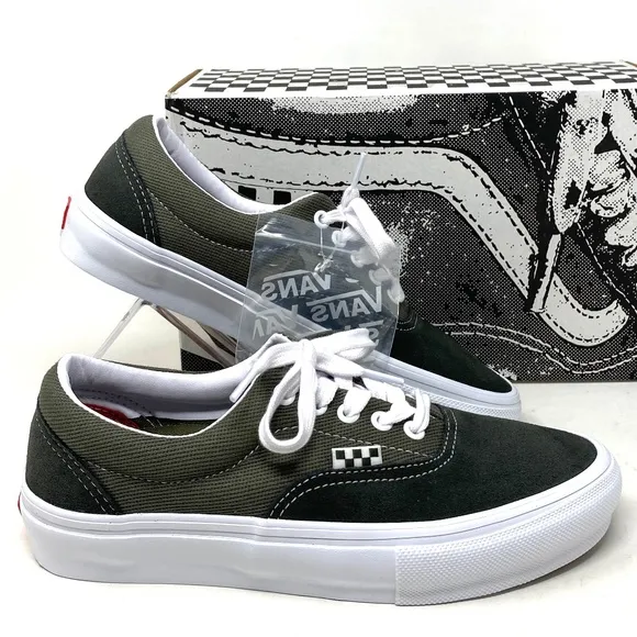 VANS Skate Era Shoes Suede Low Top Canvas Grape Leaf Sneakers Women VN0A5FC950K