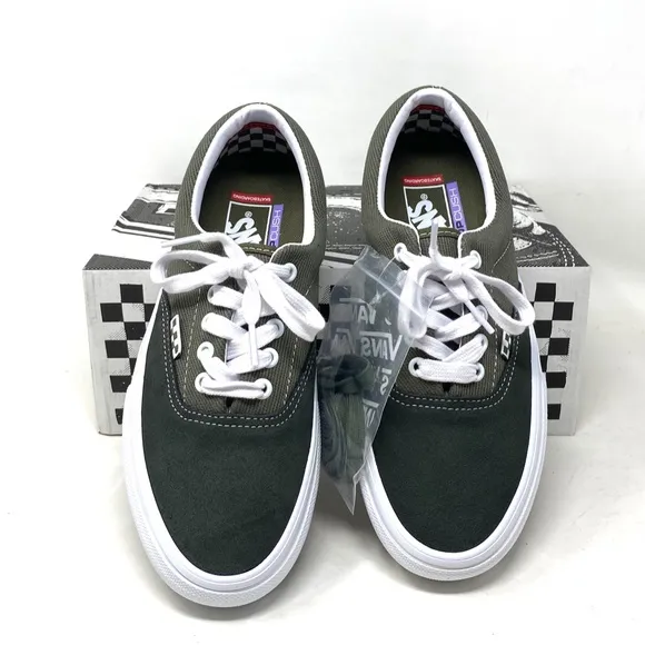 VANS Skate Era Shoes Suede Low Top Canvas Grape Leaf Sneakers Women VN0A5FC950K