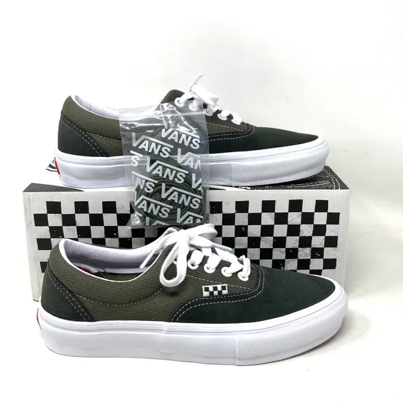 VANS Skate Era Shoes Suede Low Top Canvas Grape Leaf Sneakers Women VN0A5FC950K