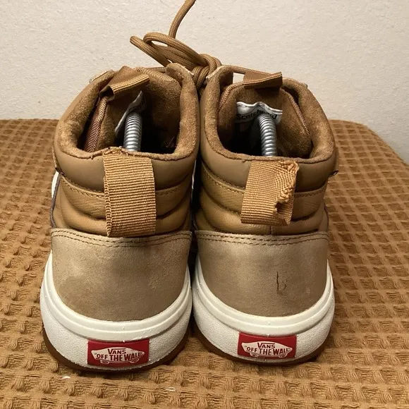 Vans Ultrarange Hi Wheat Brown Mens Sz 9 Outdoor Skate Casual Shoes Sneakers