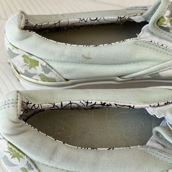 Vans Unique Abstract Shapes Very Rare VTG Y2k Shoes Size Mens Sz 7.5 Womens 9