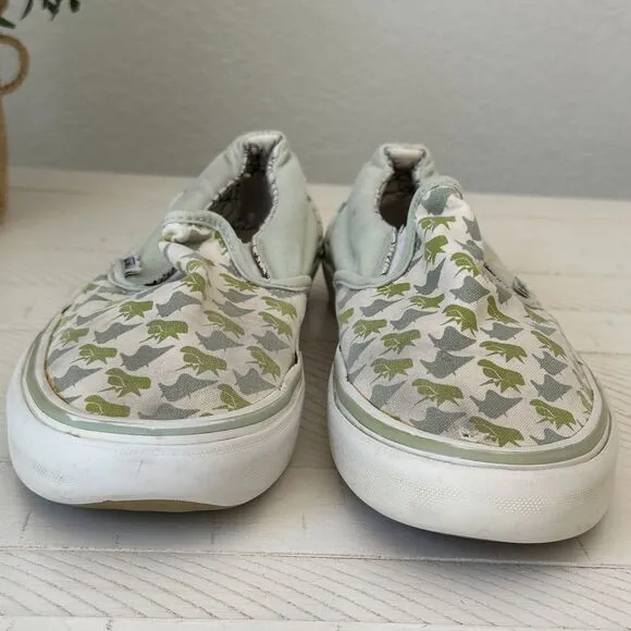 Vans Unique Abstract Shapes Very Rare VTG Y2k Shoes Size Mens Sz 7.5 Womens 9