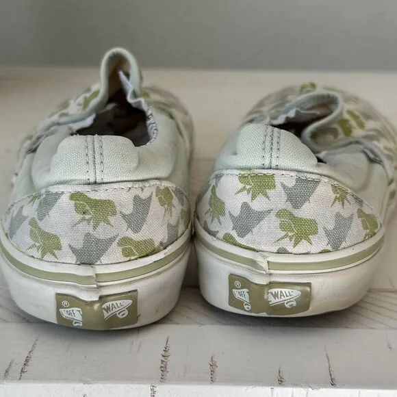 Vans Unique Abstract Shapes Very Rare VTG Y2k Shoes Size Mens Sz 7.5 Womens 9