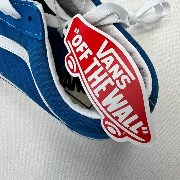 Vans Unisex Adults Old Skool VN0A5KRSVD3 Blue Lace Up Sneaker Shoes Size M6.5 W8