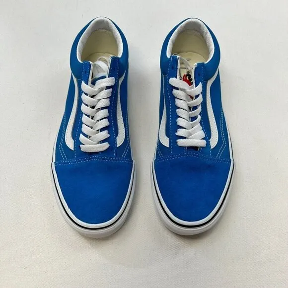 Vans Unisex Adults Old Skool VN0A5KRSVD3 Blue Lace Up Sneaker Shoes Size M6.5 W8