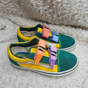 VANS x Crayola Old Skool Youth Shoes Yourh Size 2‎