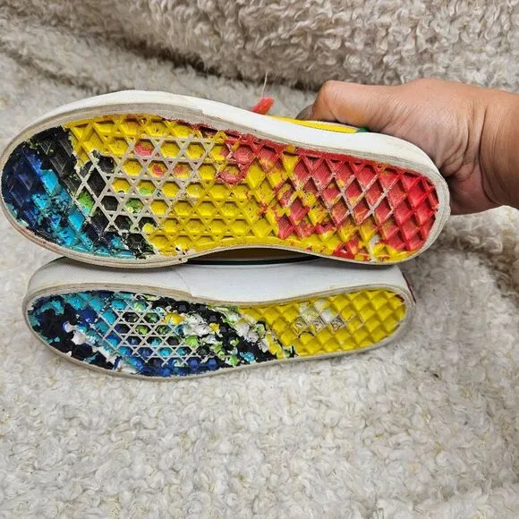 VANS x Crayola Old Skool Youth Shoes Yourh Size 2‎